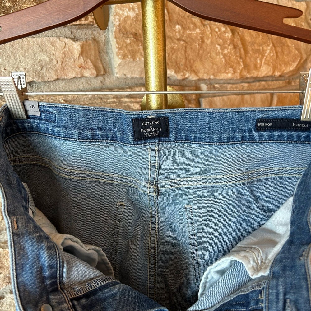Citizens of Humanity Bootcut Blue Denim Jeans - Picture 2 of 7